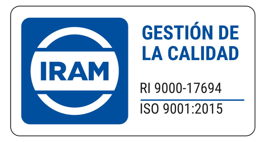IRAM · Gestión de la Calidad · ISO 9001:2015 · RI 9000-17694